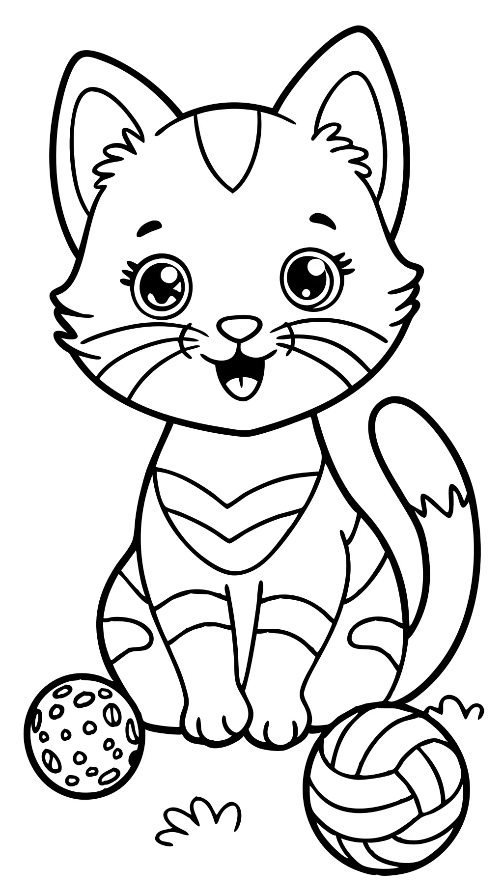 coloriage kitty